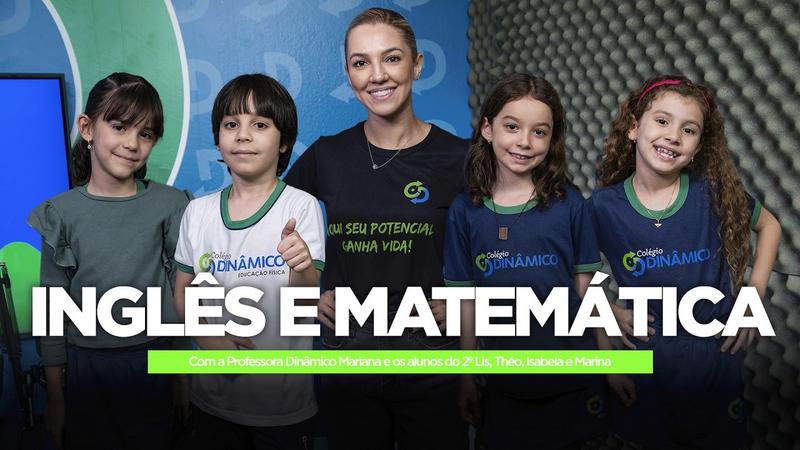Inglês e Matemática!